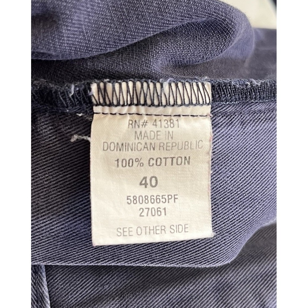 Polo Ralph Lauren Chino Relax Fit Shorts Men 40W Blue 100% Cotton EUC Vintage - Picture 10 of 11